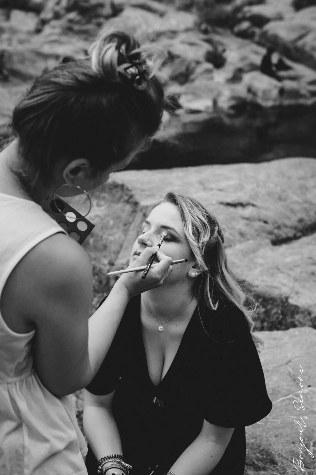 Maquillage réalisé par Élodie